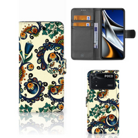 Wallet Case Xiaomi Poco X4 Pro 5G Barok Flower