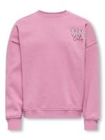 Kids ONLY winter sweater meisjes - roze - KogBila - oversize fit