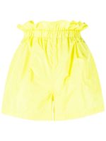 Philosophy Di Lorenzo Serafini short à taille haute froncée - Jaune