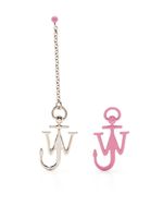 JW Anderson boucles d'oreilles Anchor à design asymétrique - Argent