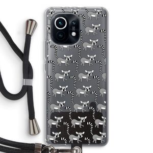 Makis: Xiaomi Mi 11 Transparant Hoesje met koord