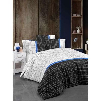 Beddengoedset - 1 dekbedovertrek 220 x 240 cm + 2 kussenslopen 60 x 60 cm - 65% katoen, 35% polyester - Wit