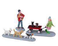 Puppy Parade Set Of 3 - Lemax