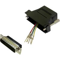 BKL Electronic 10121128 Adapter D-sub stekker 25-polig - RJ12-bus 1 stuk(s) Single