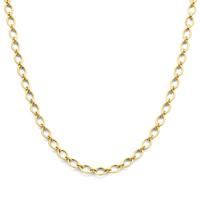 14K Geelgouden Collier met 9 mm Schakels - Luxe en Tijdloos