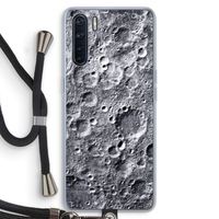 Maanlandschap: Oppo A91 Transparant Hoesje met koord
