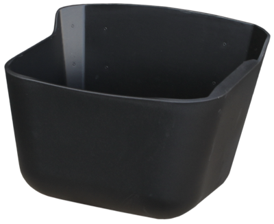 Voer/drinkbak 15 l Hoek-wand anti-mors en plug