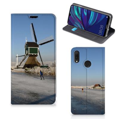 Huawei Y7 hoesje Y7 Pro (2019) | Book Cover | Schaatsers