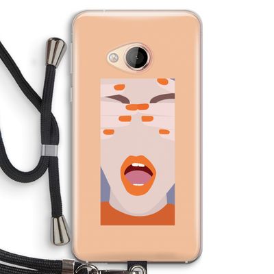 Surprise: HTC U Play Transparant Hoesje met koord
