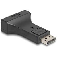 Delock 66615 DisplayPort / DVI Adapter [1x DisplayPort stekker - 1x DVI-bus 24+5-polig] Zwart