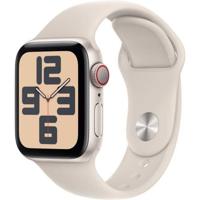 Apple Watch SE GPS+Cell 40mm alu sterrenlicht sportband M/L