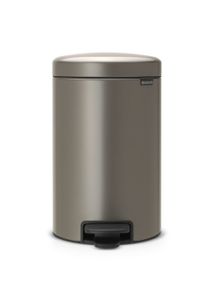 Brabantia pedaalemmer newlcon 12 liter platinum