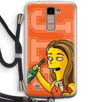 Jamie Lee Simpson: LG K10 (2016) Transparant Hoesje met koord