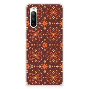 Sony Xperia 10 III TPU bumper Batik Brown