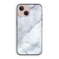 Witte marmer: iPhone 13 Biologisch afbreekbaar hoesje