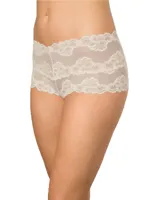 Dames kanten hipster - Floral - Kanten dames heup ondergoed - Katoenen kruisje