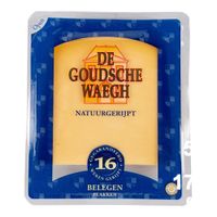 De Goudsche Waegh - Belegen Kaas 48+ (Plakjes) - 5x 175gr