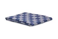 Wecoline Theedoek geblokt blauw 70x70 cm (6 stuks)