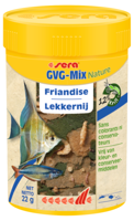 Sera GVG-Mix Nature 100 ml - Natuurlijk Vlokkenvoer zonder Additieven voor Levendige Siervissen