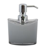 MSV Zeeppompje Aveiro - PS kunststof - lichtgrijs/zilver - 11x14 cm - 260 ml - dispenser
