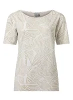 Tricot dames nachthemd Korte mouw - 224149 - katoenen nachthemd - L - Grijs - L - L - L - L - L - L - L - L - L - L