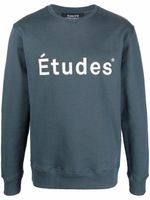 Études Studio sweat à logo imprimé - Bleu