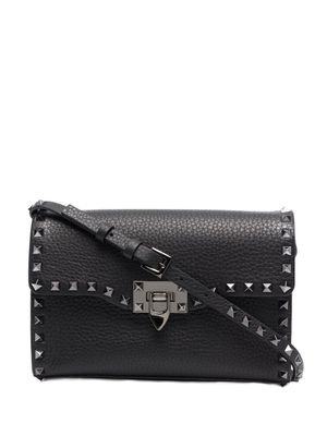 Valentino Garavani petit sac à bandoulière à ornements Rockstud - Noir