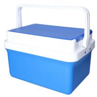 Iceberg lunch koelbox - 15 liter - kunststof - blauw - 24 x 38 x 27 cm