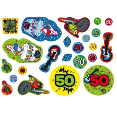 Confetti 50 jaar 300 gram Confetti 50 jaar 300 gram