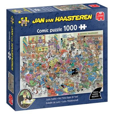 Jumbo Jan van Haasteren NK mens erger je niet 1000 stukjes