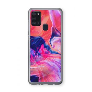 Earth And Ocean: Samsung Galaxy A21s Transparant Hoesje