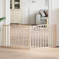 VidaXL Hondenhek inklapbaar 2 panelen 160 cm populierenhout VidaXL Hondenhek inklapbaar 2 panelen 160 cm populierenhout