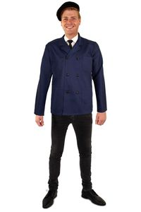 Boeren jas blauw