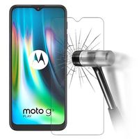 Motorola Moto G9 Play Screenprotector van gehard glas - 9H, 0.3mm - Doorzichtig - thumbnail
