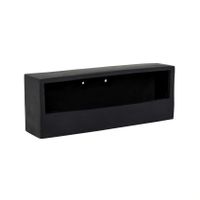 Muur bloempot Wally Balcony Low XS Black - thumbnail