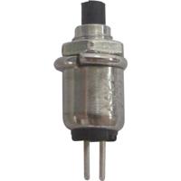 TRU COMPONENTS 1587718 TC-R13-81A-05BK Druktoets 125 V/AC 0.5 A 1x uit/(aan) Moment 1 stuk(s)