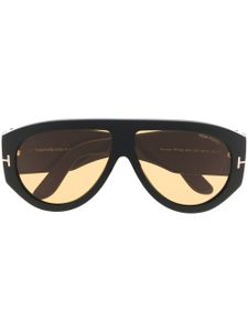 TOM FORD Eyewear lunettes de soleil à monture pilote - Noir