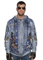 Fotorealistische hoodie biker