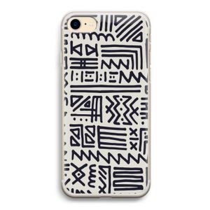 Marrakech print: iPhone 7 Transparant Hoesje