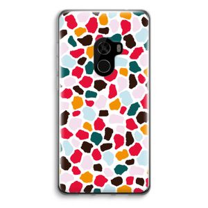 Colored Giraffe: Xiaomi Mi Mix 2 Transparant Hoesje