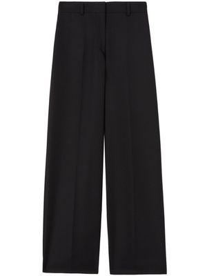 Palm Angels pantalon droit à taille haute - Noir