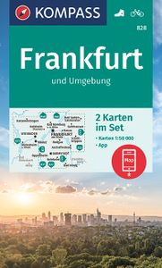 Wandelkaart 828 Frankfurt und Umgebung | Kompass