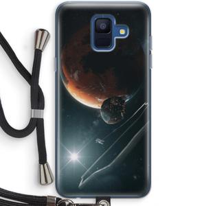 Mars Renaissance: Samsung Galaxy A6 (2018) Transparant Hoesje met koord
