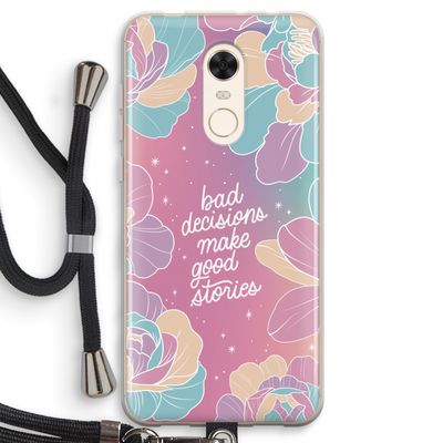 Good stories: Xiaomi Redmi 5 Transparant Hoesje met koord