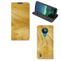 Nokia 1.4 Book | Wallet Case | Licht Hout