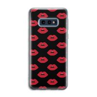 Lips: Samsung Galaxy S10e Transparant Hoesje