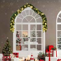 Kerstslinger 2 pcs Groen 40 m PVC