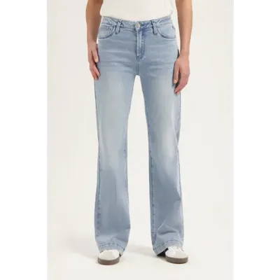 Florez - Blauw | Dames | Broek | Blauw | 31 | regular | Kamst mode