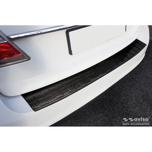 Echt 3D Carbon Bumper beschermer passend voor Volvo V70 III Facelift 2014-2016 'Ribs' AV249283