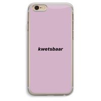 kwetsbaar: iPhone 6 Plus / 6S Plus Transparant Hoesje